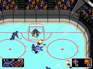 EA HOCKEY screenshot 4 for Sega Mega Drive